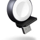 Zens Aluminum Apple Watch USB-Stick Wireless Charger - Black/White (New)