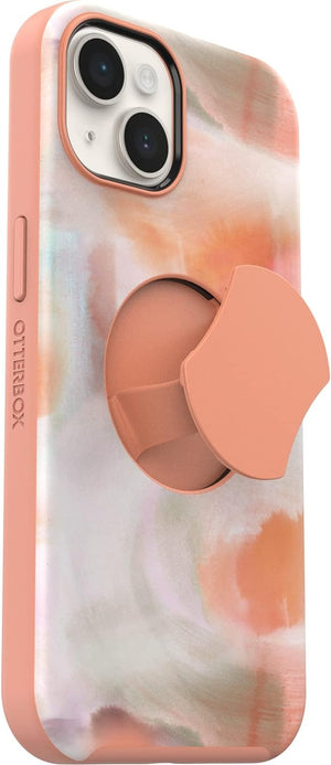 OtterBox OtterGrip SYMMETRY Case for Apple iPhone 14 - Peaches (New)