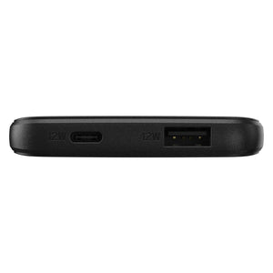 OtterBox 5000mAh Performance Power Bank with USB-A and USB-C ports - Black (Renewed)
