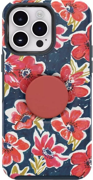 OtterBox Otter+Pop SYMMETRY SERIES Case for Apple iPhone 14 Pro - Flowerama (New)