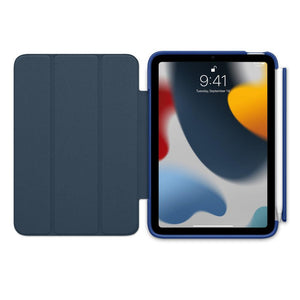 OtterBox SYmmETRY SERIES 360 Elite Folio Case for Apple iPad Mini 6th Gen - Yale Blue (New) - Techable