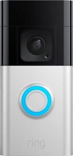 Ring Battery Doorbell Plus Smart Wifi Video Doorbell - Satin Nickel (New) - Techable