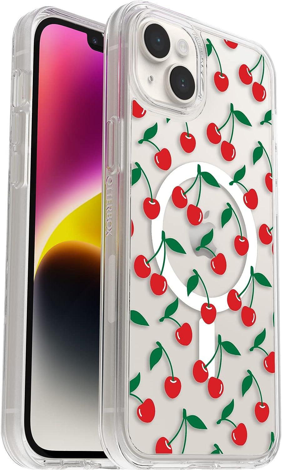 OtterBox SYMMETRY+ SERIES MagSafe Case for Apple iPhone 14 Plus - Cherry On Top (New) - Techable