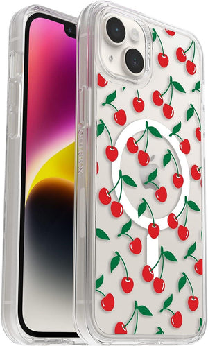 OtterBox SYMMETRY+ SERIES MagSafe Case for Apple iPhone 14 Plus - Cherry On Top (New) - Techable