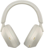 Sony WH1000XM5 Wireless Noise-Canceling Over-the-Ear Headphones - Silver  (New) - Techable