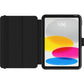 OtterBox Symmetry Series Folio Tablet Case for iPad (10th Gen) - Starry Night (Black/Clear) (Renewed)