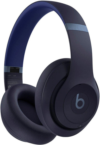 Beats by Dr. Dre Beats Studio Pro Wireless Noise Cancelling Headphones - Navy (New) - Techable