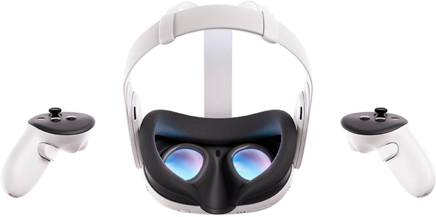 Meta Quest 3 Breakthrough Mixed Reality w/o game code - 128GB - White (Certified Refurbished) - Techable