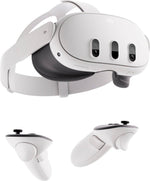 Meta Quest 3 Breakthrough Mixed Reality w/o game code - 128GB - White (Certified Refurbished) - Techable