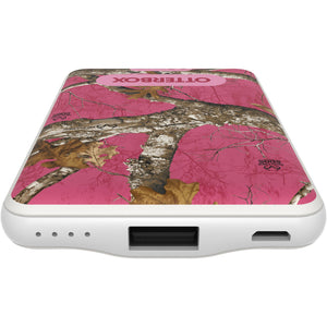OtterBox Portable Charging Kit 5,000 mAh with 3-in-1 Cable - RT Flamingo (Pink) (New)