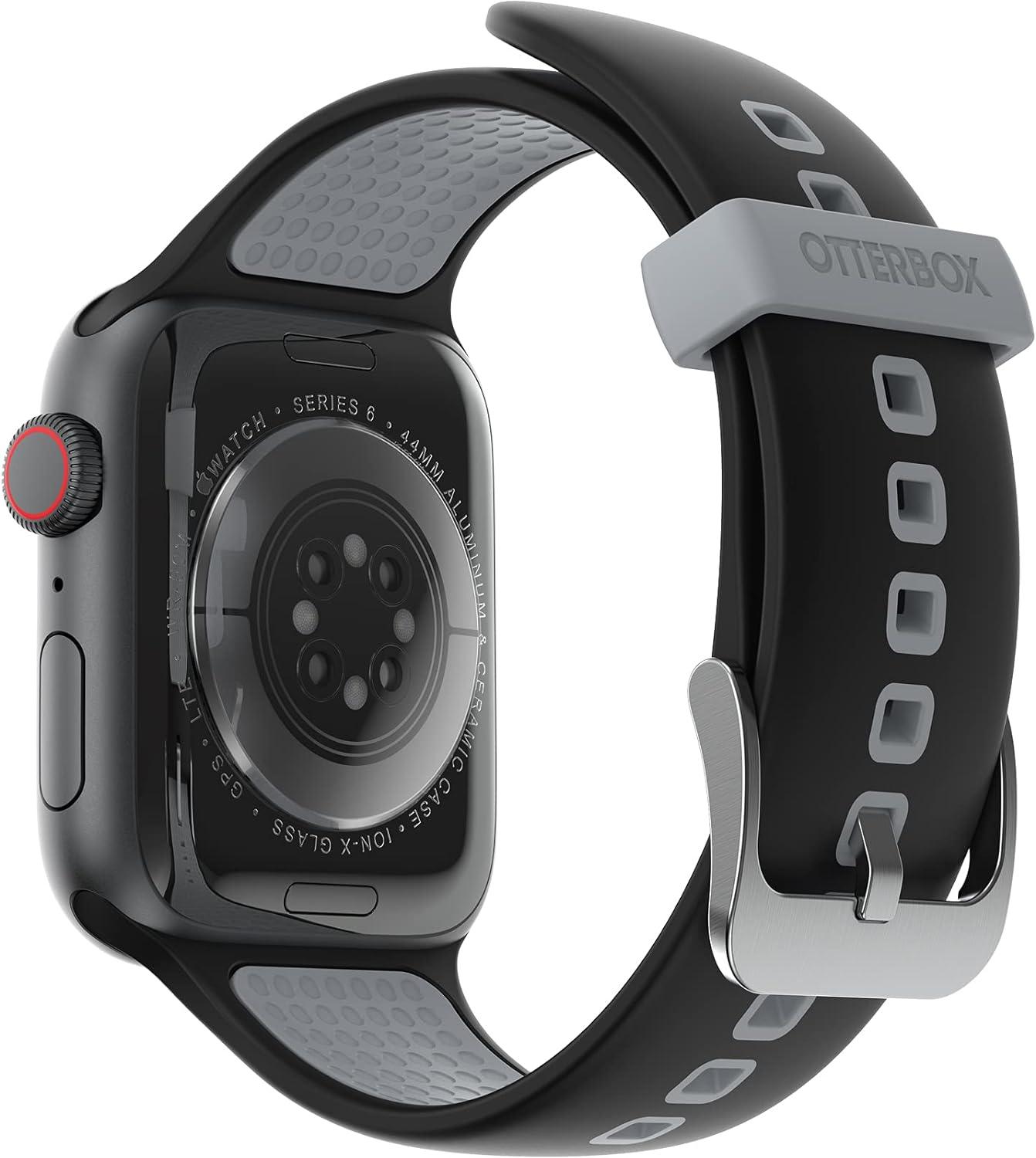 Otterbox Apple Watch Band 42/44/45mm All Day Comfort - Pavement (Black / Grey) (New) - Techable