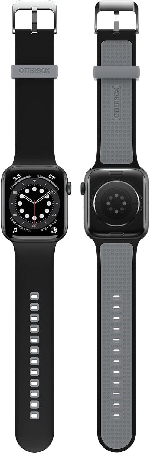 Otterbox Apple Watch Band 42/44/45mm All Day Comfort - Pavement (Black / Grey) (New) - Techable