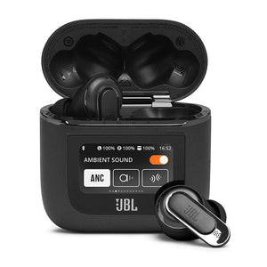 JBL Tour Pro 2 Noise Cancelling Earbuds - Black (Refurbished)