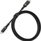 OtterBox Lightning to USB-C Cable Fast Charge 1M/3.3F - Black Shimmer (New)