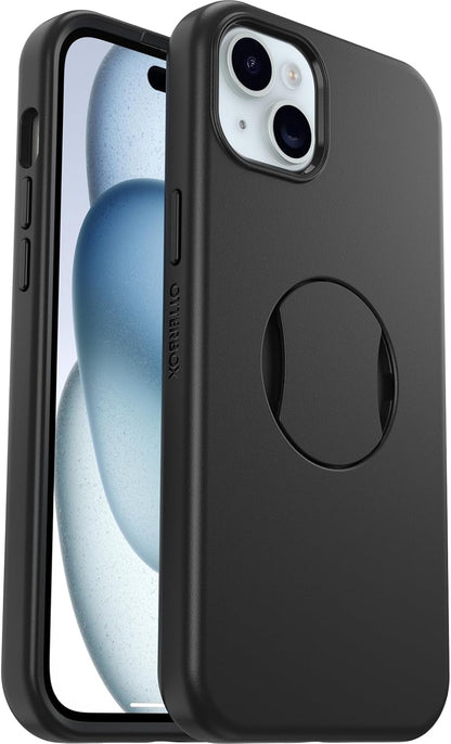 OtterBox OtterGrip SYMMETRY SERIES Case for Apple iPhone 15 Plus - Black (New)