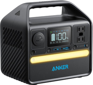 Anker SOLIX 522 Portable Solar - Black (Pre-Owned)