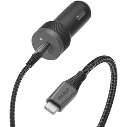 OtterBox Premium Pro 30W 2M/6.6FT USB-C to USB-C Car Kit - Nightshade (New)