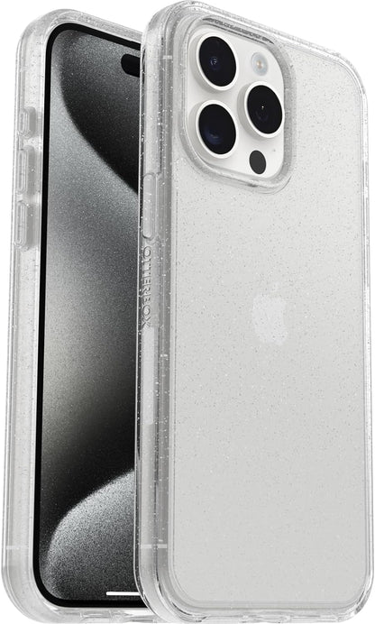 OtterBox SYMMETRY SERIES Case for iPhone 15 Pro Max - Stardust (Clear Glitter) (New)