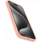 OtterBox SYMMETRY SERIES Clear Case for iPhone 15 Pro - Peachy Bloom (Renewed)