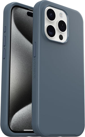 OtterBox SYMMETRY SERIES+ MagSafe Case for iPhone 15 Pro - Bluetiful (Renewed)
