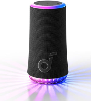 Soundcore by Anker Glow Portable Wireless Speaker with Light Show - Black (New)