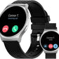 Motorola Moto Watch 120 - Premium Bluetooth AMOLED Display Smartwatch - Silver (New)