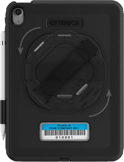 OtterBox Defender Business Case for iPad 10th Gen with Kickstand & Pencil - Black (Renewed)