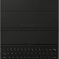 Samsung Galaxy Tab S9/S9 FE/S10 FE/S10 Lite Book Cover Keyboard Slim - Black (Renewed)