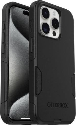 OtterBox COMMUTER SERIES Case for iPhone 15 Pro - Black (New)