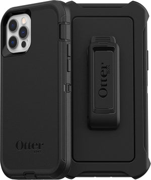 OtterBox DEFENDER SERIES Case for iPhone 12 & iPhone 12 Pro  - Black (New)