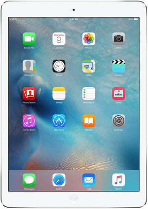 Apple iPad Air 1st Gen, 9.7", 16GB, WIFI + 4G Unlocked All Carriers - Silver (Used) - Techable
