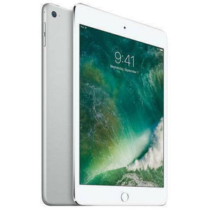 Apple iPad Mini 4th Gen, 7.9", 16GB, WIFI + 4G Unlocked All Carriers - Silver (Pre-Owned)