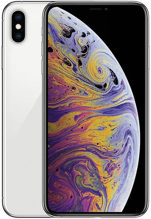 Apple iPhone XS Max 512GB (AT&T Locked) - Silver (Pre-Owned)