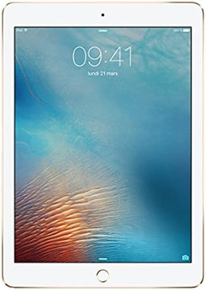 Apple iPad Pro 1st Gen, 128GB, 9.7", WiFi + 4G Unlocked All Carriers - Gold (Pre-Owned)