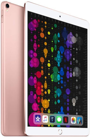 Apple iPad Pro 10.5" 2017, 64GB, WIFI + 4G Unlocked All Carriers - Rose Gold (Refurbished)