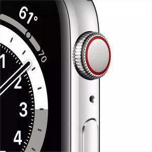 Apple Watch Series 6 (GPS+LTE) 44MM Silver Stainless Steel Case & Milanese Loop (Refurbished)