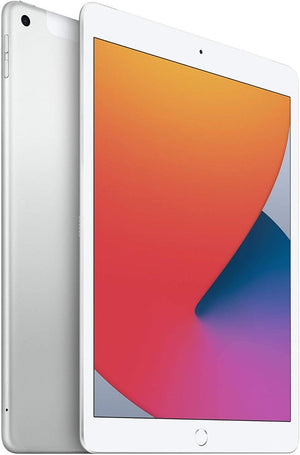 Apple iPad 8th Generation, 10.2-inch, 32GB, WIFI + Unlocked All Carriers -Silver (Pre-Owned) - Techable