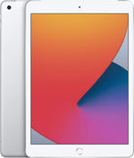 Apple iPad 8th Generation, 10.2-inch, 32GB, WIFI + Unlocked All Carriers -Silver (Pre-Owned) - Techable