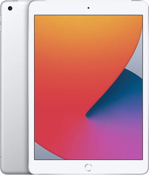 Apple iPad 8th Generation, 10.2-inch, 32GB, WIFI + Unlocked All Carriers -Silver (Pre-Owned) - Techable