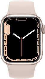 Apple Watch Series 7 (GPS + LTE) 41mm Starlight Aluminum Case & Starlight Sport Band (Pre-Owned) - Techable