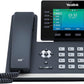 Yealink T54W IP Phone, 16 VoIP Accounts 4.3" Display, Power Adapter Not Included (Pre-Owned)