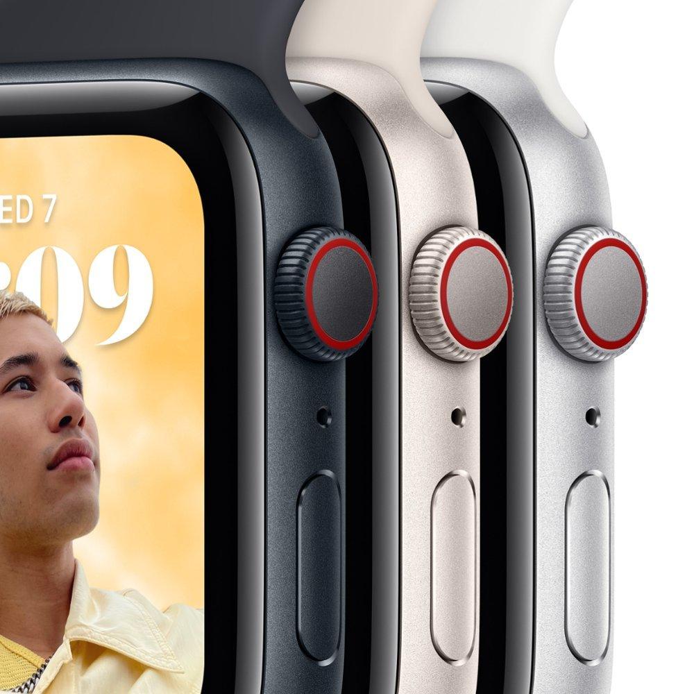 Apple Watch SE 2nd Gen (GPS + LTE) 40mm Midnight Aluminum Case & Black Sport Band (Pre-Owned) - Techable