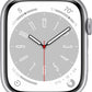 Apple Watch Series 8 (GPS + LTE) 45mm Silver Aluminum Case & White Sport Band (Pre-Owned)