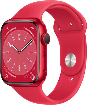 Apple Watch Series 8 (GPS + LTE) 45mm (PRODUCT)RED Aluminum Case & Red Sport Band (Pre-Owned)