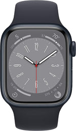 Apple Watch Series 8 (GPS + LTE) 41mm Midnight Aluminum Case & Midnight Sport Band (Pre-Owned) - Techable
