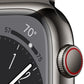 Apple Watch Series 8 (GPS + LTE)45MM Graphite Stainless Steel Case Milanese Loop (Pre-Owned)