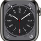 Apple Watch Series 8 (GPS+LTE) 41MM Graphite Stainless Steel Case Milanese Loop (Pre-Owned)