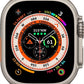 Apple Watch Ultra (GPS + LTE) 49mm Silver Titanium Case & Orange Alpine Loop - Large (Pre-Owned)