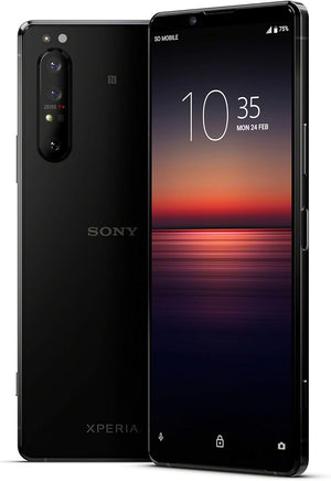 Sony Xperia 1 II Smartphone, 6.5-inch, 256GB, Unlocked Cellular - Black (Pre-Owned)