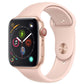 Apple Watch Series 4 (GPS + LTE) 44mm Gold Aluminum Case & Pink Sand Sport Band (Pre-Owned) - Techable